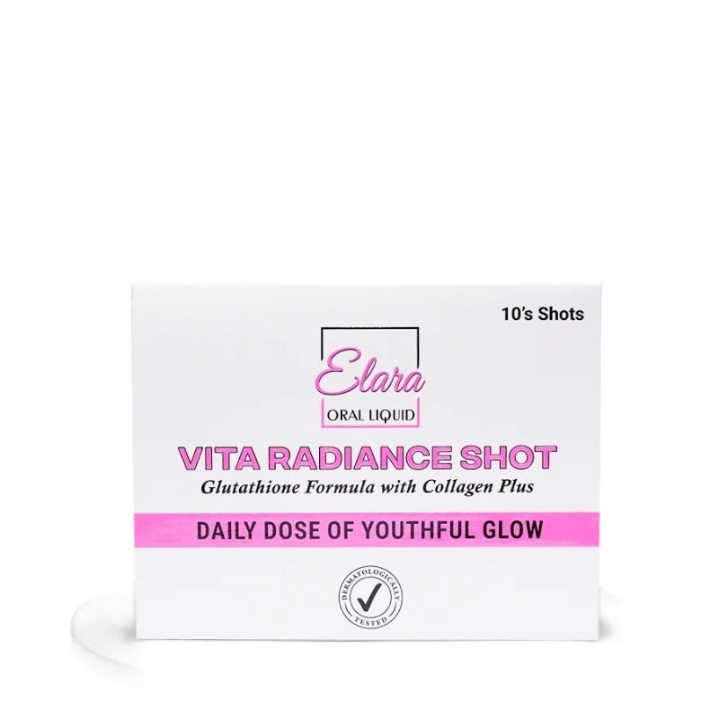 Elara Vita Radiance Shot glutathione and collagen oral beauty supplement