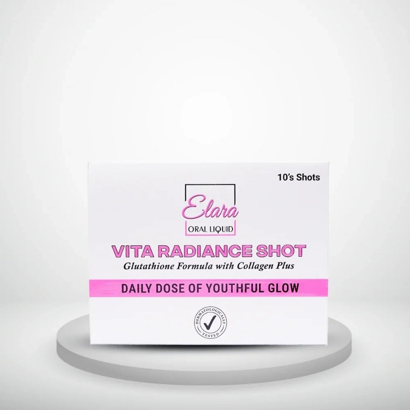 Elara Vita Radiance Shot oral liquid beauty supplement pack of 10