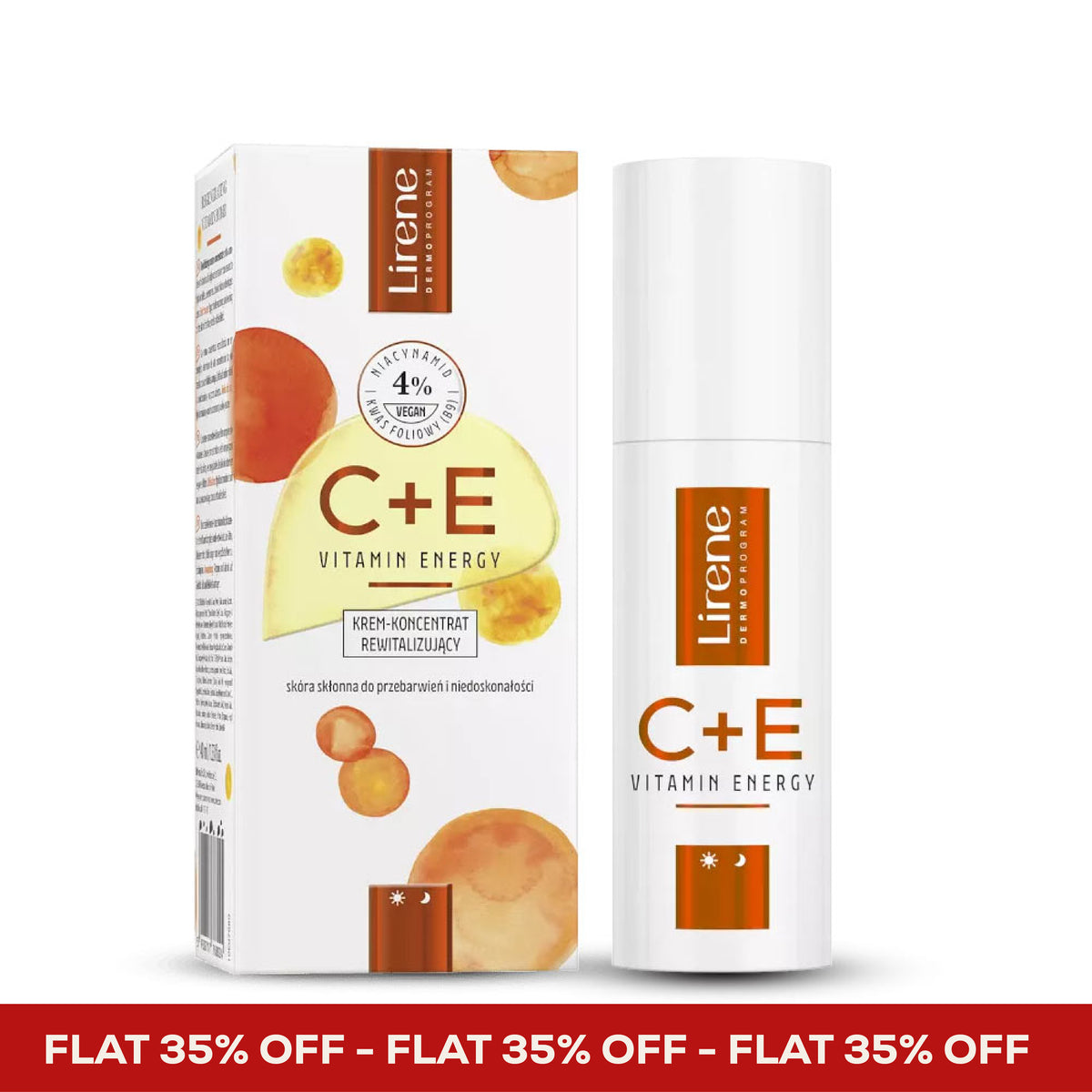 Lirene C+E vitamin cream for day and night, price in Pakistan