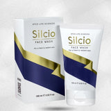 Silcio Face Wash tube – smooth cleansing formula for all skin types