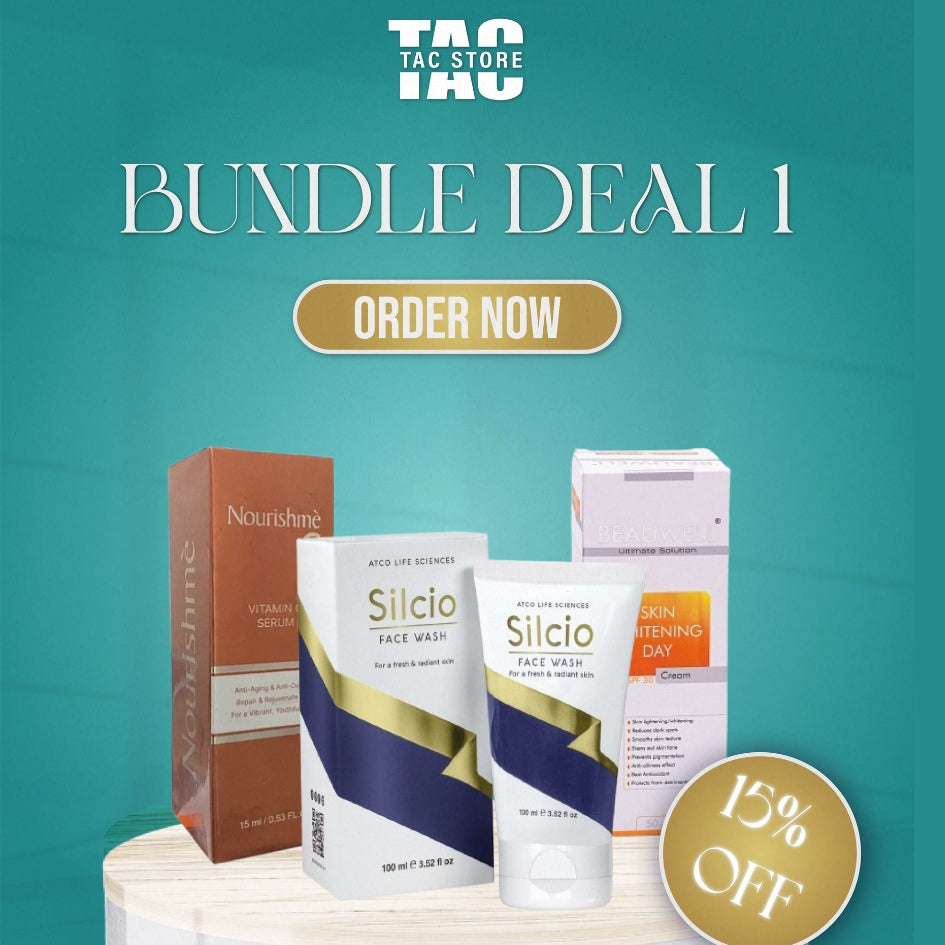 Skincare Bundle – Silcio Moisturizer, Nourishme C & Beauwell Day Cream