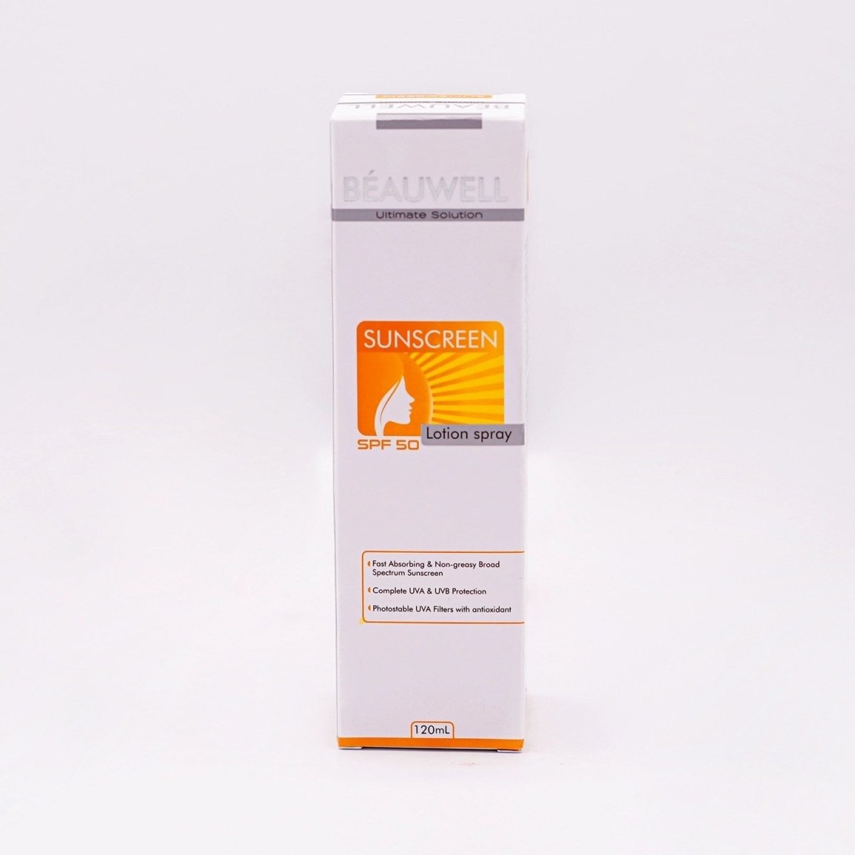 BEAUWELL Spray Sunscreen SPF 50 – Lightweight, Water - Resistant Sun Protection - TAC Store