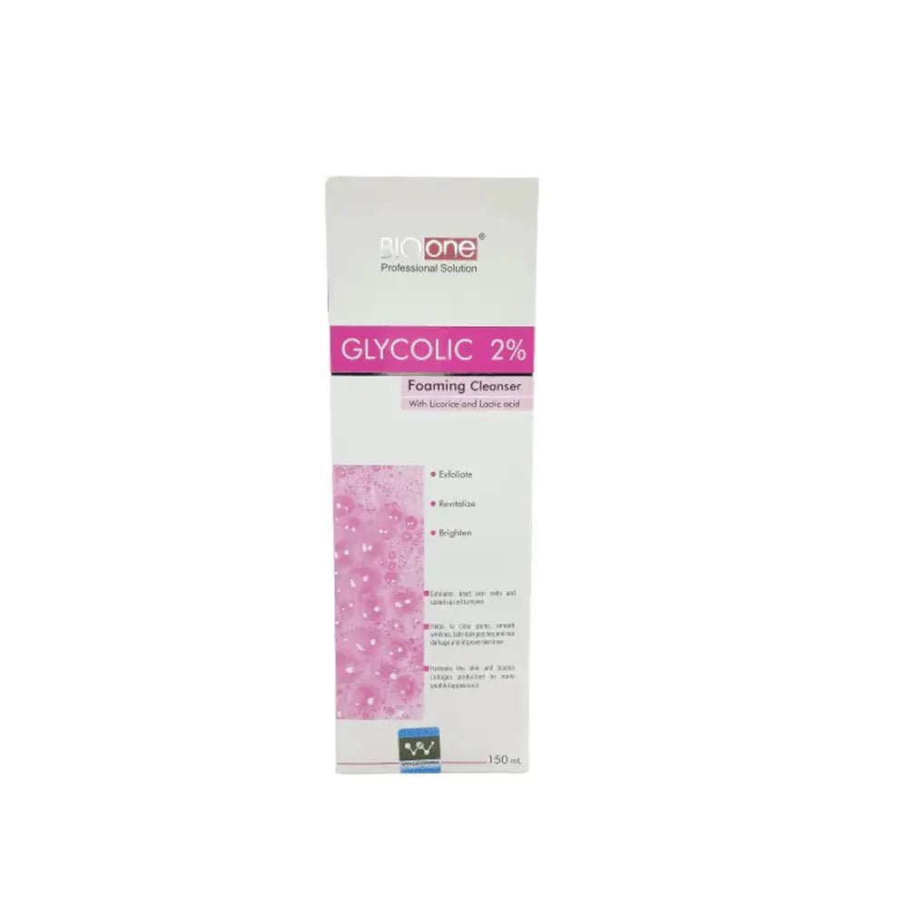 BIOONE 2% Glycolic Foam Wash - TAC Store
