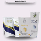 Wellness & Skincare Bundle – Silcio Moisturizer, Multivitamin & Anti-Dandruff Shampoo