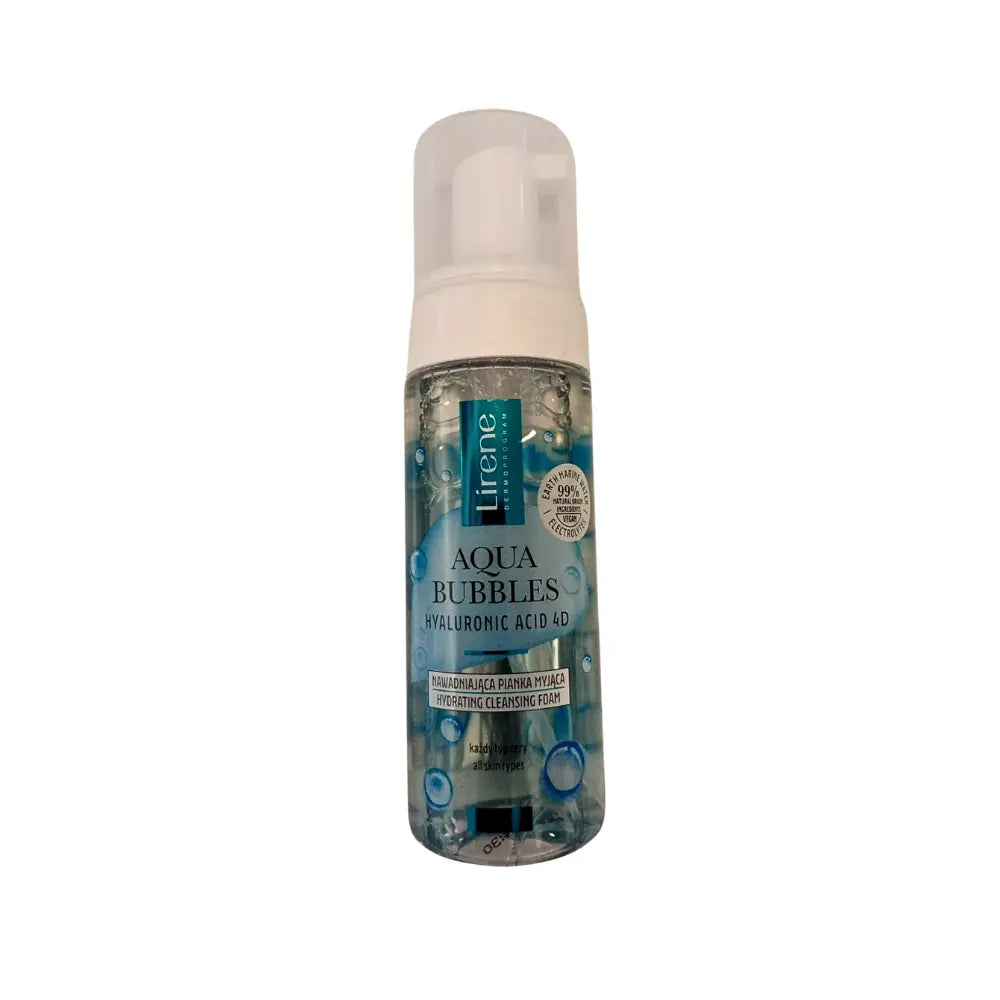 Lirene aqua Bubbles hyaluronic Acid 4D face wash