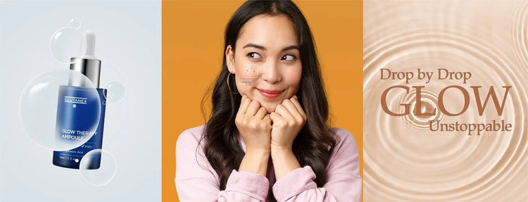Glutanex Glow Therapy – advanced skin whitening and brightening skincare system for clear, smooth, and lighter skin.