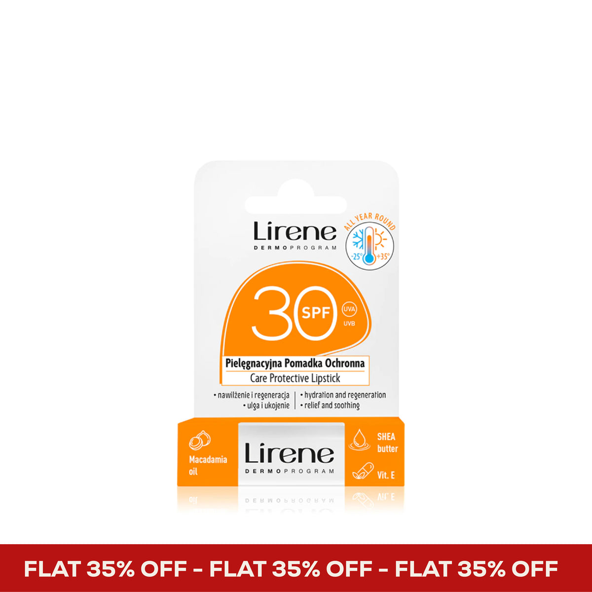Lirene SPF 50 lip balm price in Pakistan at TAC Store