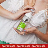 Under Twenty Active Detoxifying Foam anti-acne face wash in pump bottle